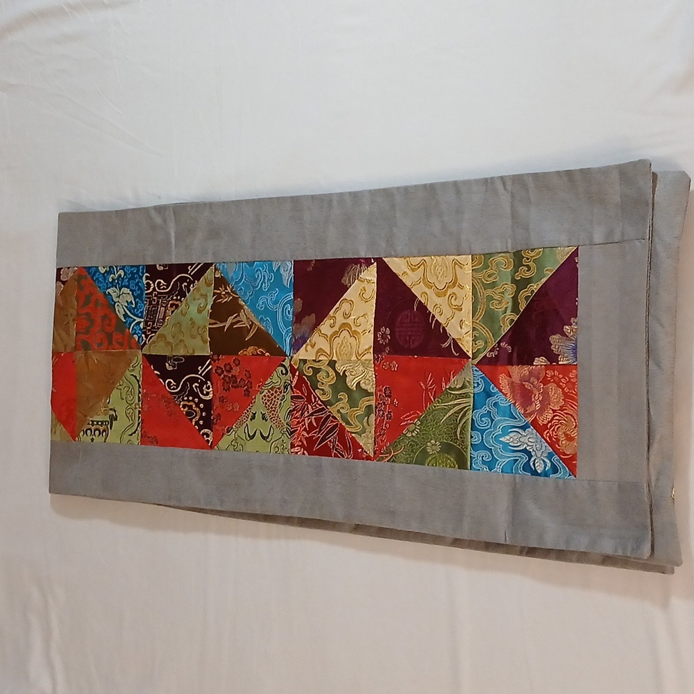 Colorful Patchwork Table Runner - Picture 4 of 7